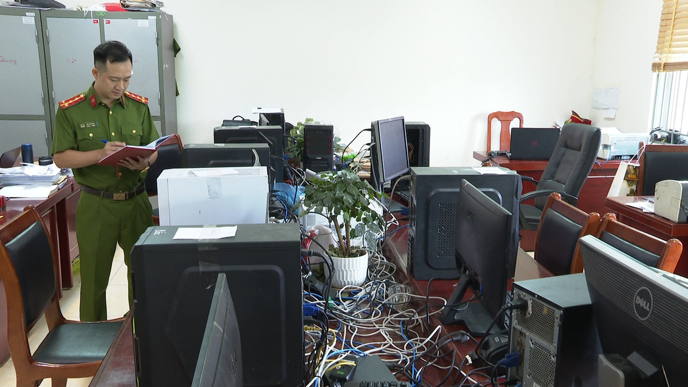 Tang vật thu giữ. Ảnh Công an cung cấp. Tang vật thu giữ. Ảnh Công an cung cấp.