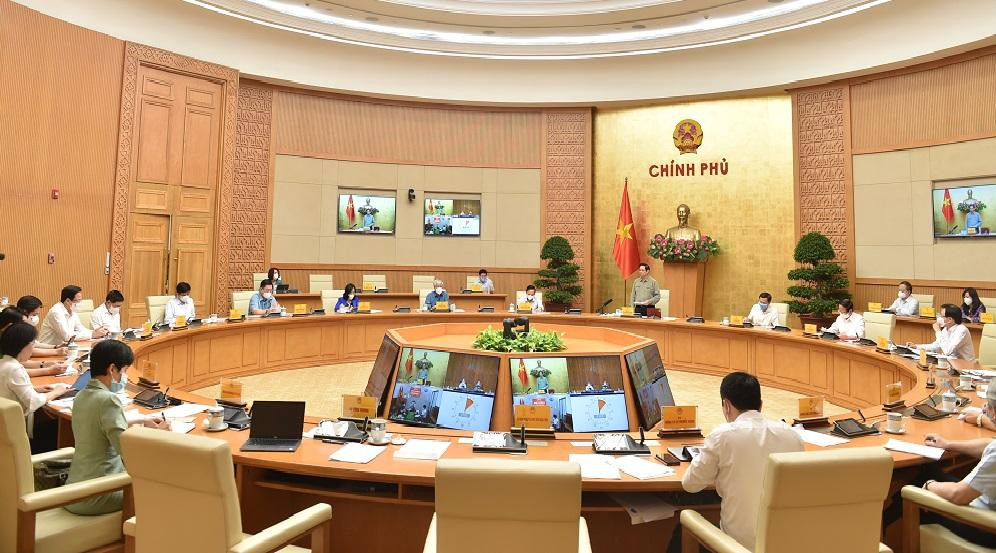 Thủ tướng Phạm Minh Chính phát biểu kết luận cuộc họp (Ảnh: Nhật Minh) Thủ tướng Phạm Minh Chính phát biểu kết luận cuộc họp (Ảnh: Nhật Minh)