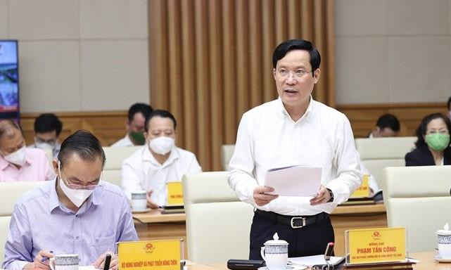 Chủ tịch VCCI Phạm Tấn Công (ảnh TTXVN) Chủ tịch VCCI Phạm Tấn Công (ảnh TTXVN)