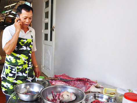 Liên tục nghe đặt hàng