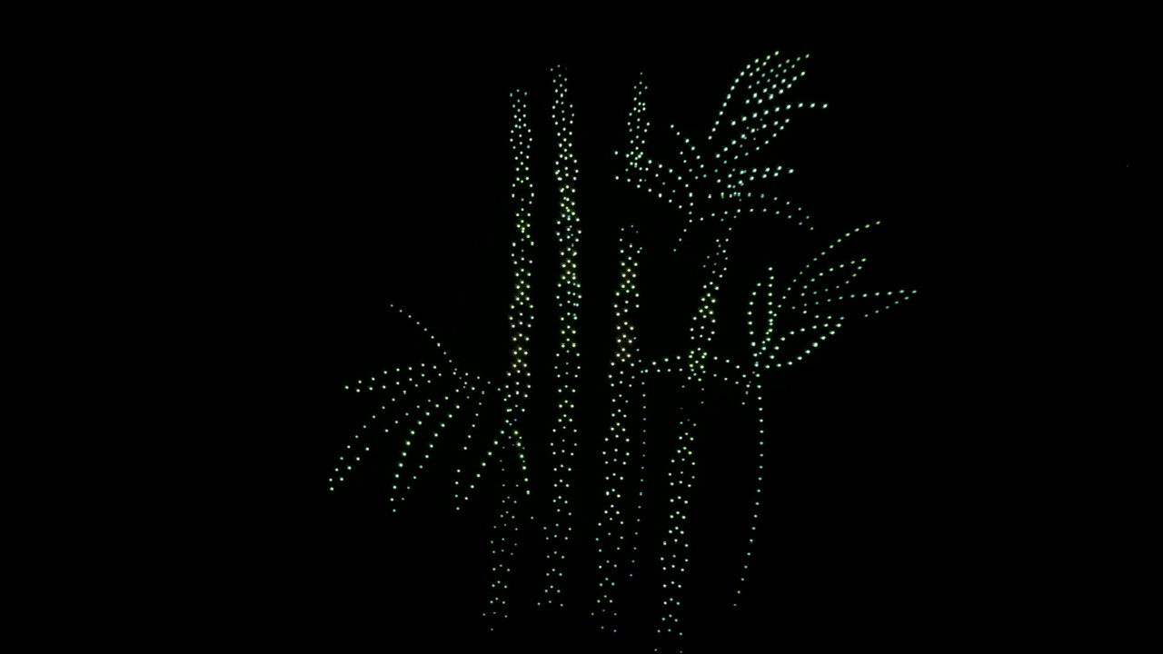 Mở màn đêm thi, đội UAE đã khiến đêm hè Nha Trang bùng nổ với màn trình diễn những phần ảo thuật bằng ánh sáng gây ấn tượng mạnh mẽ tới khán giả.