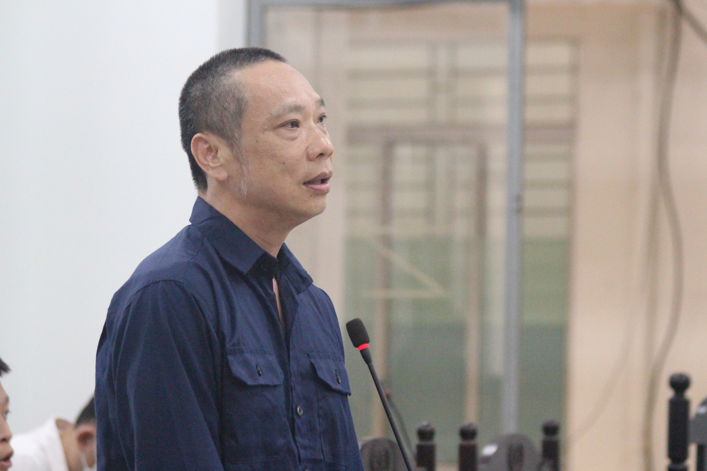 Bị cáo Nguyễn Minh Hải khai tại tòa.