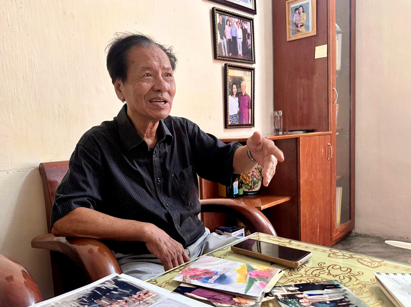 Ông Phan Văn Kính kể về những kỉ niệm khi học cùng Tổng Bí thư Nguyễn Phú Trọng.