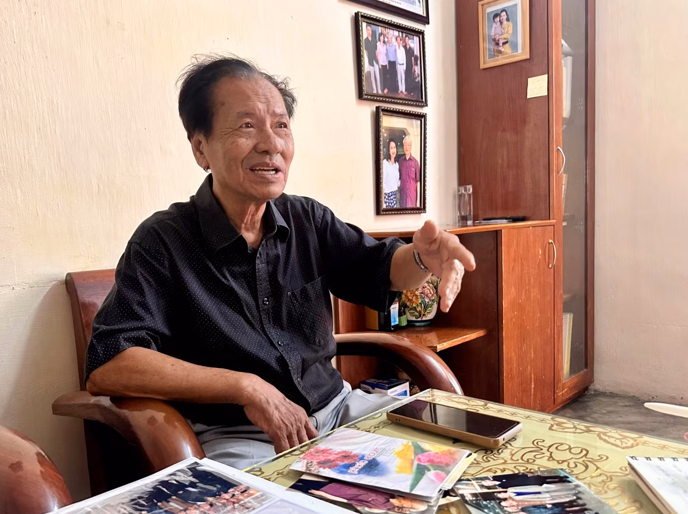 Ông Phan Văn Kính kể về những kỉ niệm khi học cùng Tổng Bí thư Nguyễn Phú Trọng.