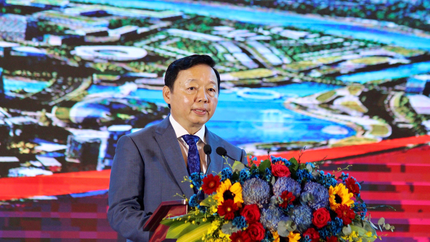 Phó Thủ tướng Trần Hồng Hà phát biểu chỉ đạo tại lễ công bố quy hoạch. (Ảnh: Khánh Nguyên) Phó Thủ tướng Trần Hồng Hà phát biểu chỉ đạo tại lễ công bố quy hoạch. (Ảnh: Khánh Nguyên)