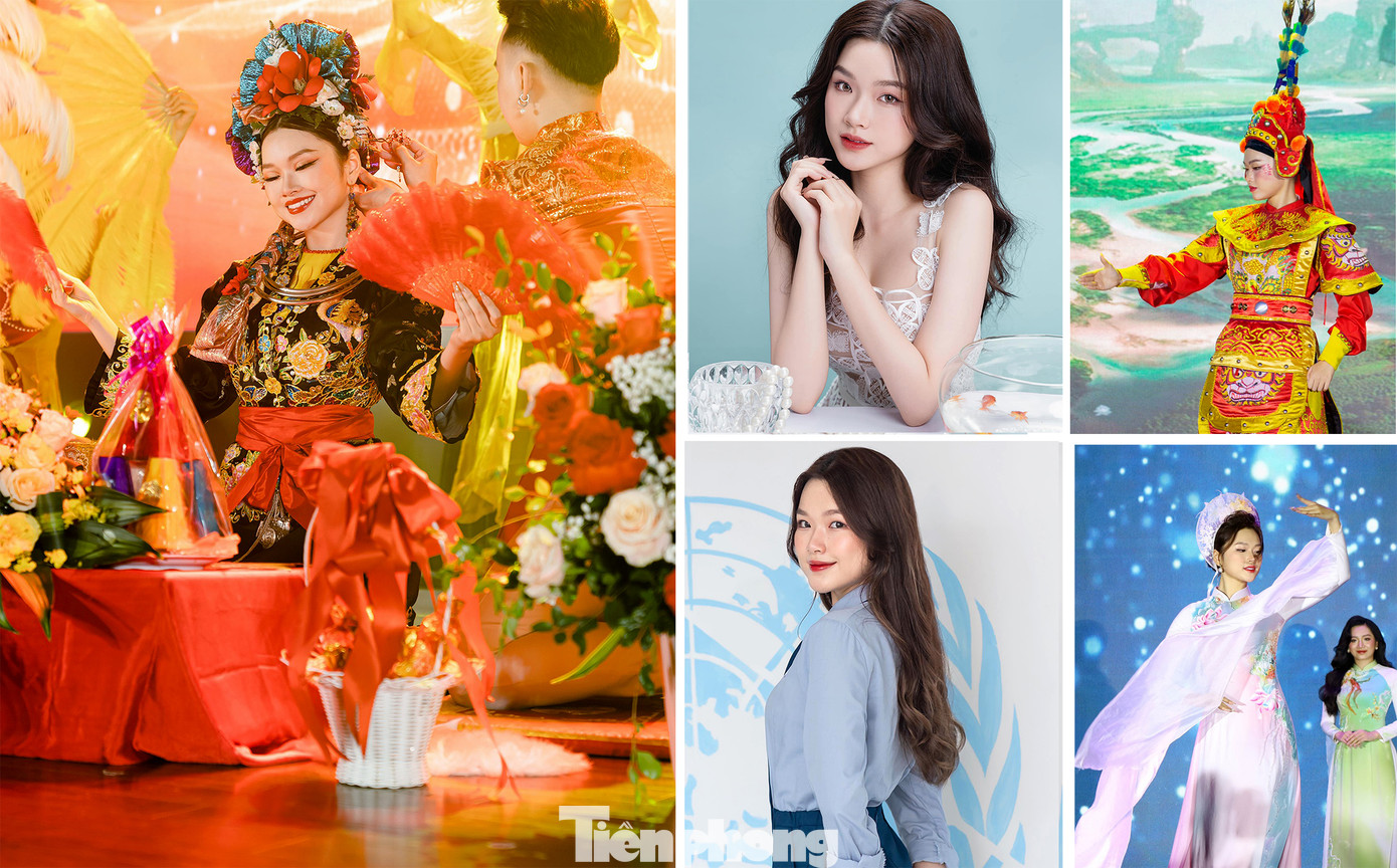 Xuân Linh tại cuộc thi Hoa khôi Ngoại giao - Miss DAV 2023