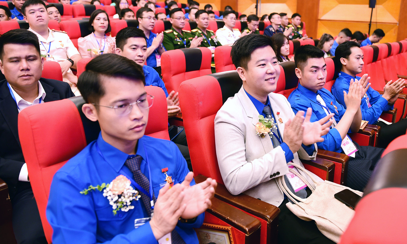 Các đại biểu thanh niên tiên tiến làm theo lời Bác toàn quốc lần thứ VII, năm 2023.