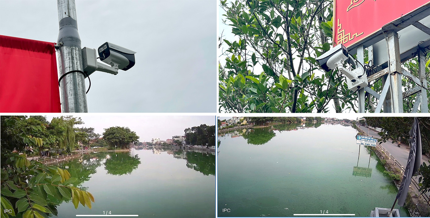 Hình ảnh công trình camera phòng chống đuối nước. Hình ảnh công trình camera phòng chống đuối nước.