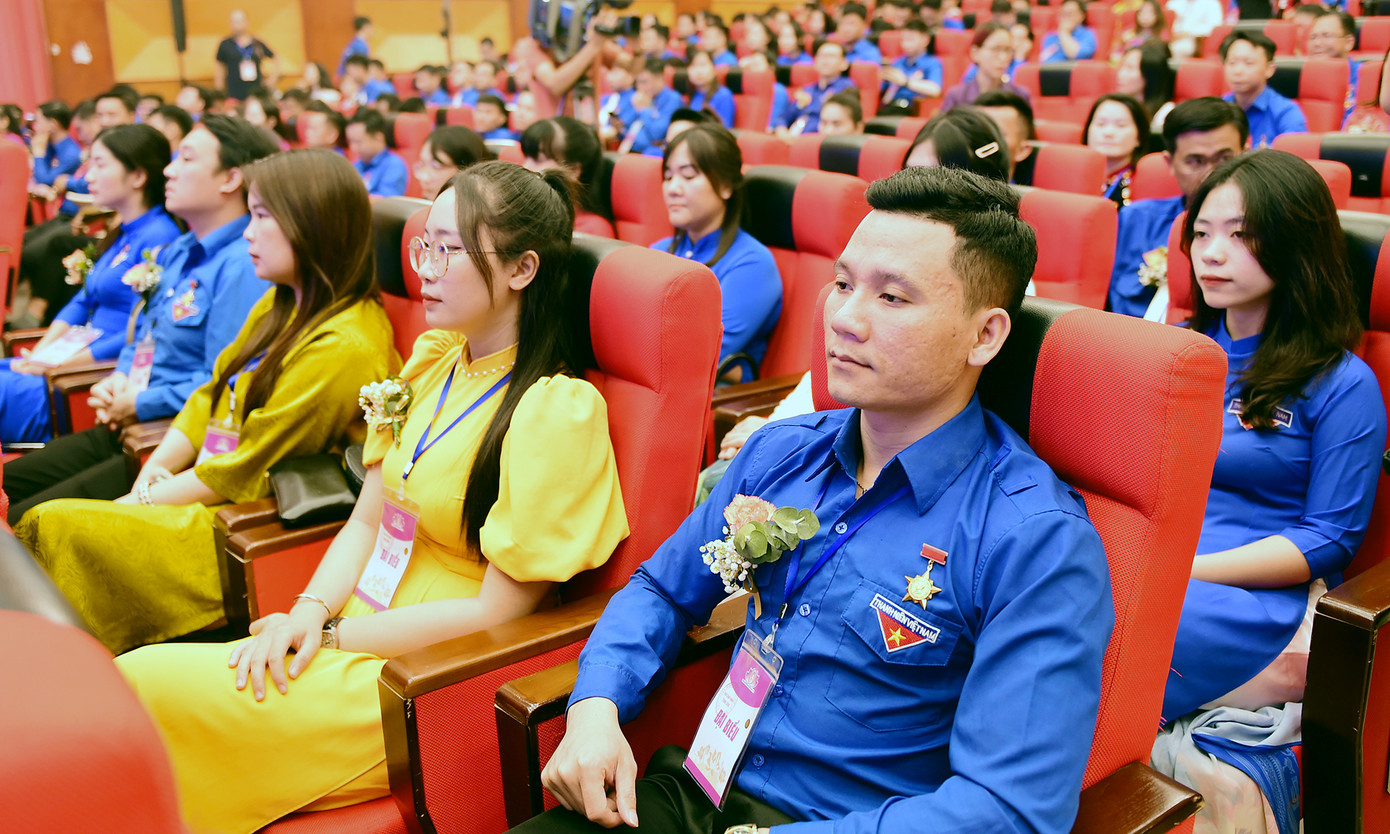Các đại biểu thanh niên tiên tiến làm theo lời Bác toàn quốc lần thứ VII, năm 2023.