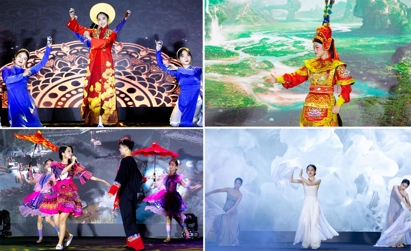 Thí sinh Đoàn Thị Xuân Linh (SBD 11) mang đến tiết mục &quot;Mẫu Đệ Nhất Thượng thiên giáng hạ&quot; tái hiện hình tượng Thánh mẫu Liễu Hạnh - hiện thân sức mạnh nữ quyền và tình mẫu tử thiêng liêng. Thí sinh Trịnh Linh (SBD 04) trình diễn tiết mục &quot;Cung điệu múa chén&quot; trên nền nhạc Lưu thùy, kim tiền, xuân phong, long hổ.