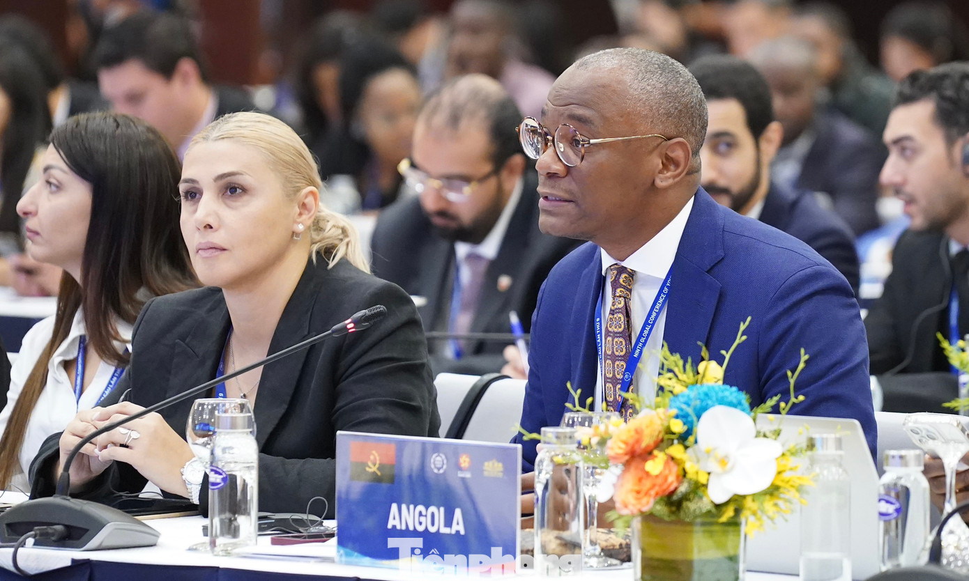 Đại biểu tham góp ý kiến tại phiên thảo luận.