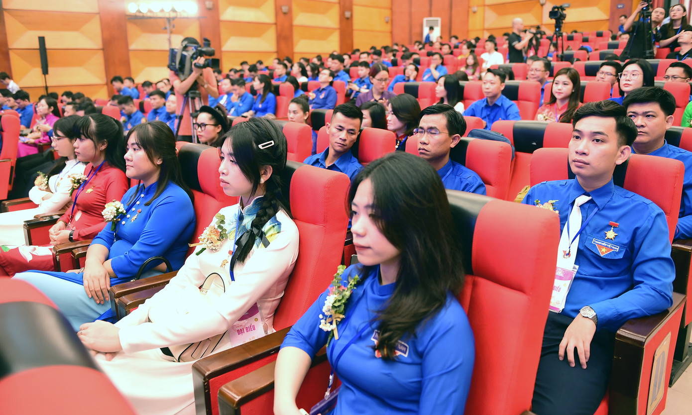 Các đại biểu thanh niên tiên tiến làm theo lời Bác toàn quốc lần thứ VII, năm 2023.