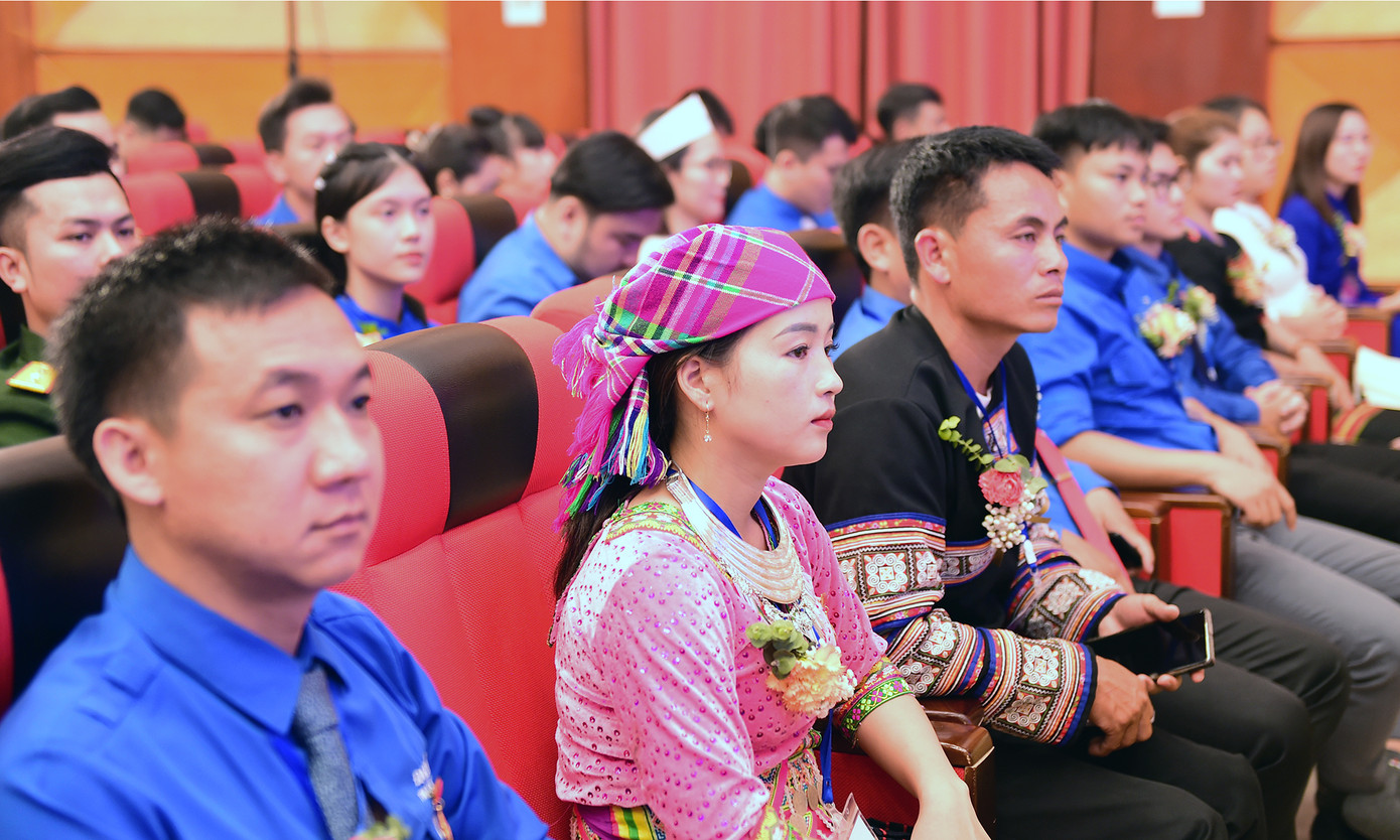 Các đại biểu thanh niên tiên tiến làm theo lời Bác toàn quốc lần thứ VII, năm 2023.