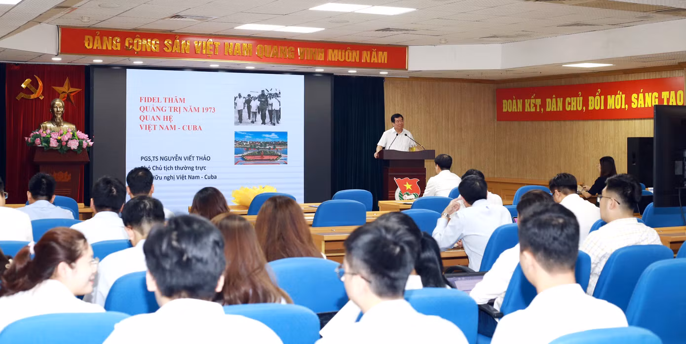 Hội nghị thông tin tuyên truyền đối ngoại Quý III năm 2023. Ảnh: Bảo Anh