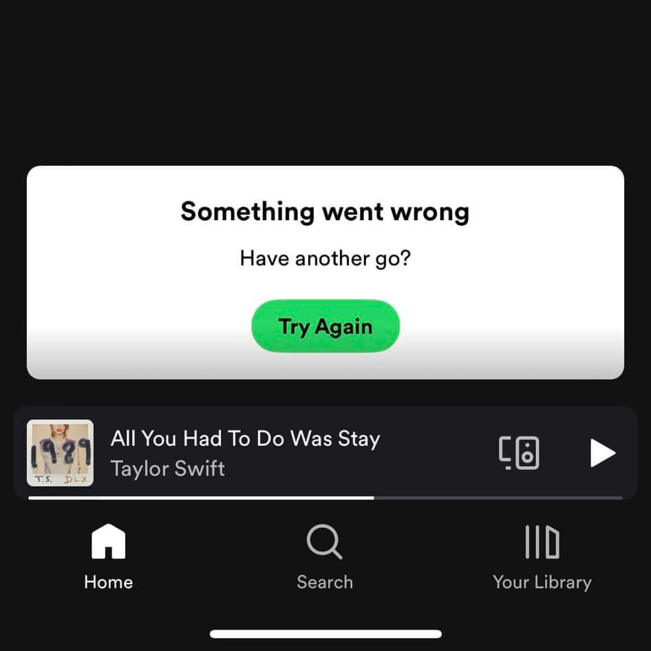 Album mới của Taylor Swift khiến Spotify không thể truy cập.