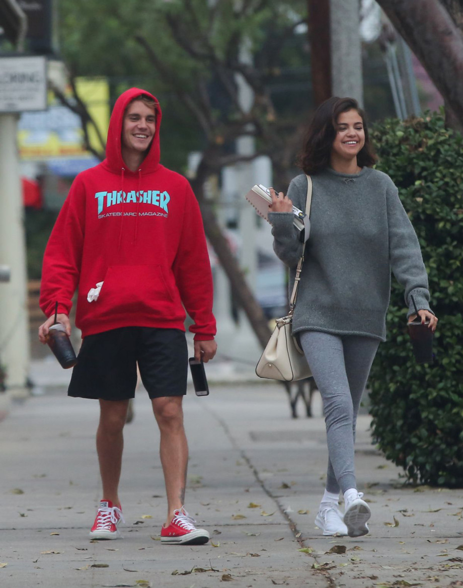 Justin Bieber và Selena Gomez khi còn bên nhau vào năm 2018. Justin Bieber và Selena Gomez khi còn bên nhau vào năm 2018.
