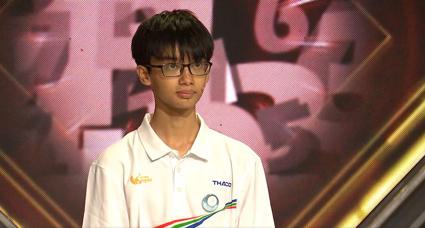 Nam sinh Lâm Đồng được các thí sinh khác đánh giá là "quá nhanh, quá nguy hiểm". Nam sinh Lâm Đồng được các thí sinh khác đánh giá là "quá nhanh, quá nguy hiểm".