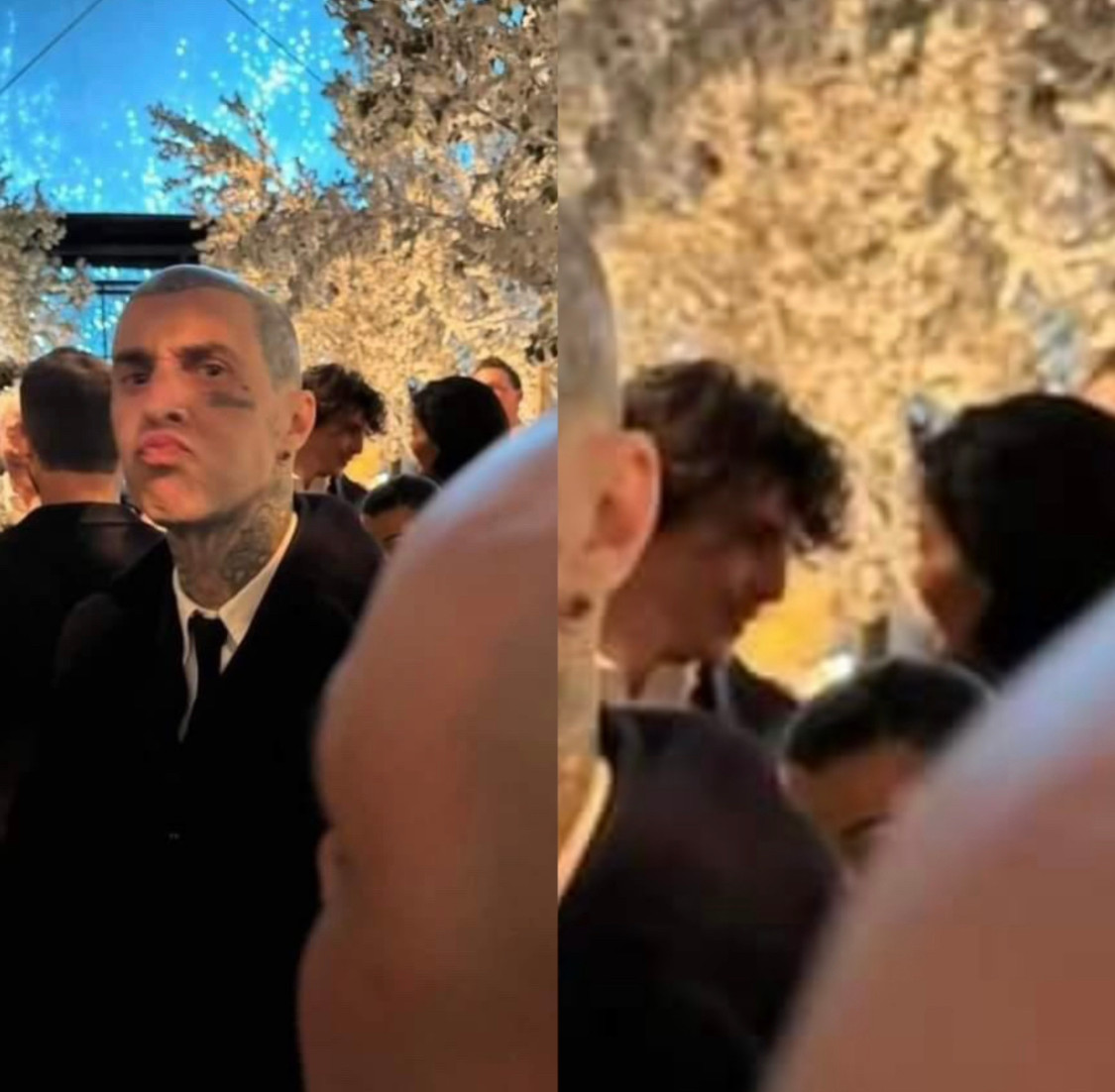 Fan phát hiện Timothée xuất hiện tại tiệc Giáng sinh của nhà Kardashian/Jenner.