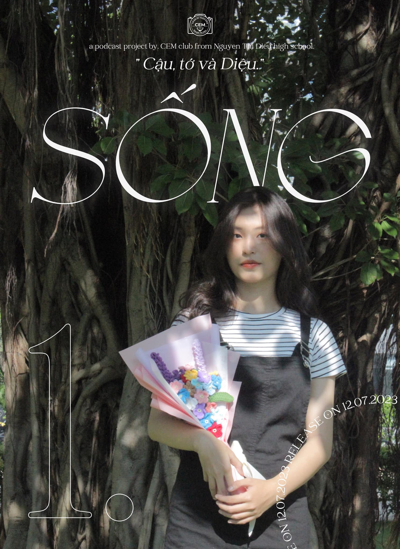 Poster tập đầu tiên của "Cậu, tớ và Diệu". Ảnh: CLB Báo chí - Truyền thông Nguyễn Thị Diệu Poster tập đầu tiên của "Cậu, tớ và Diệu". Ảnh: CLB Báo chí - Truyền thông Nguyễn Thị Diệu