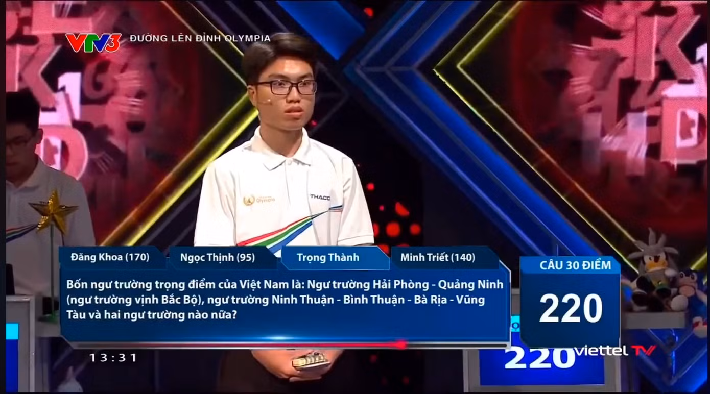 Phần thi Về đích đầy ngoạn mục của Trọng Thành.