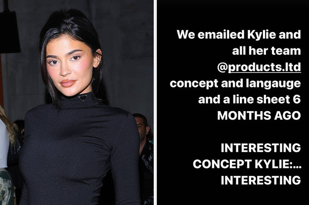 Kylie Jenner giữ im lặng trước những cáo buộc đạo nhái từ Betsy Johnson.