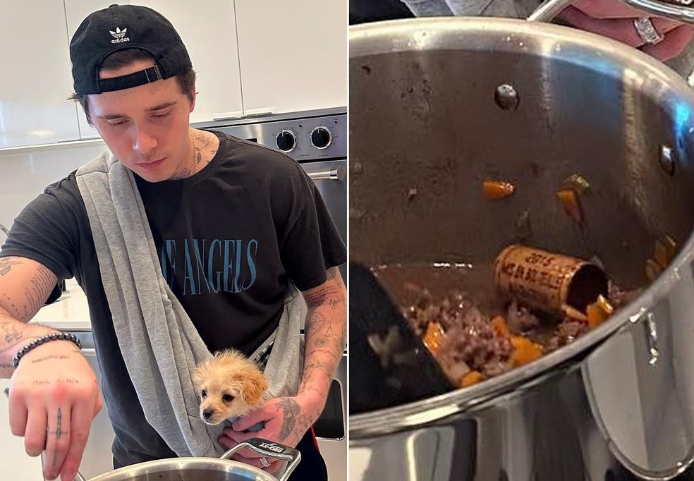 Món spaghetti bolognese có nút chai ở trong.