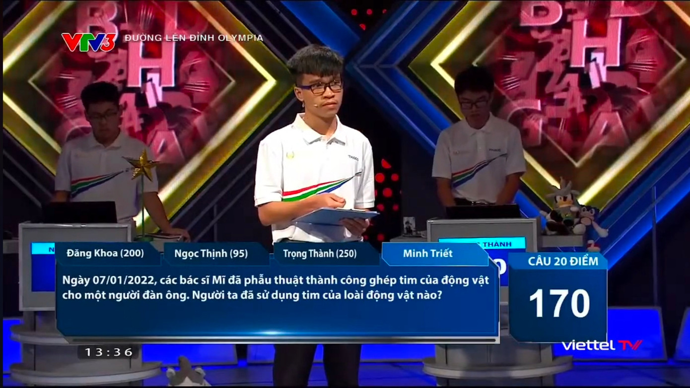 Minh Triết cũng là một đối thủ "đáng gờm". Minh Triết cũng là một đối thủ "đáng gờm".