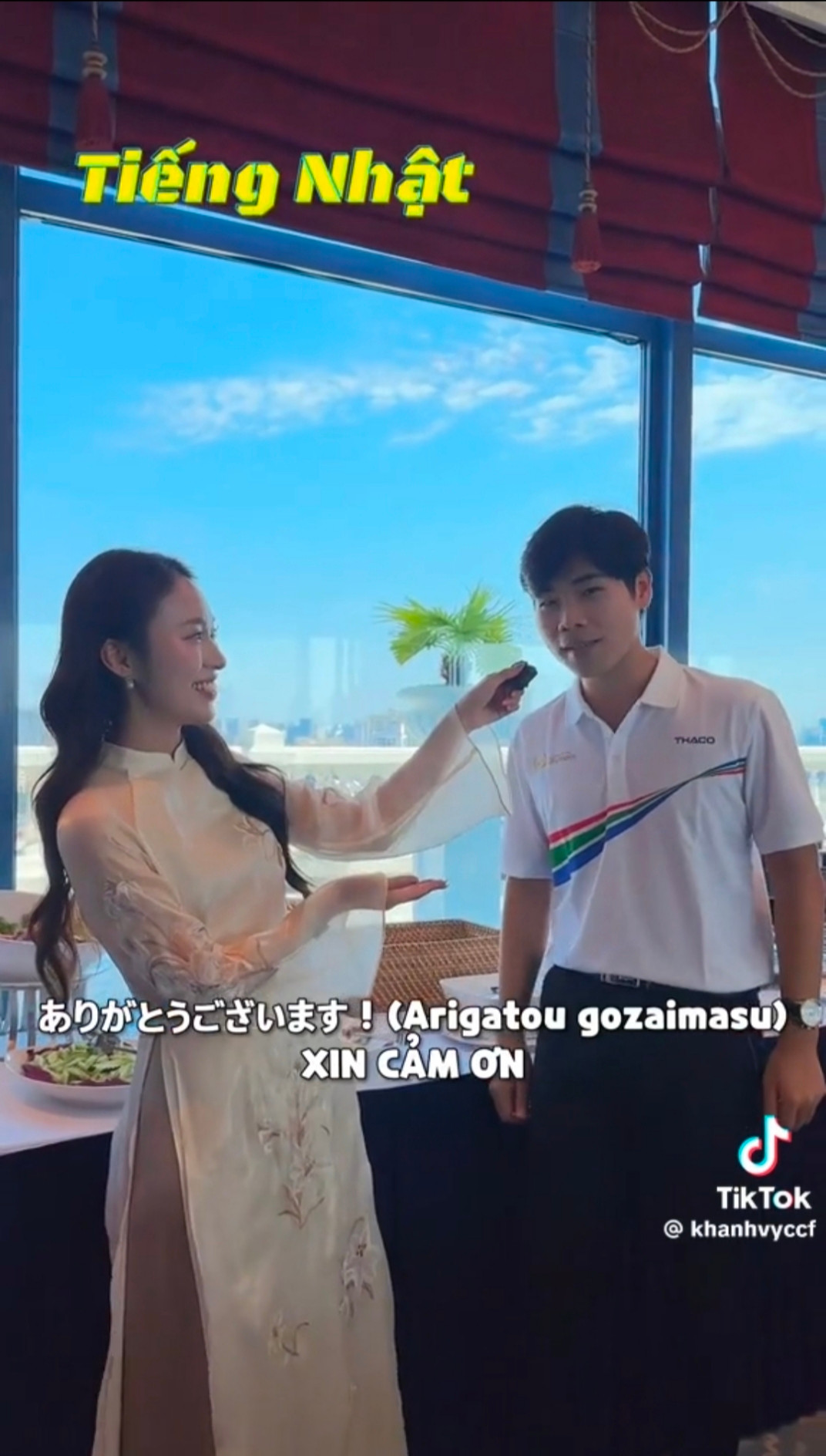 Việt Thành nói tiếng Nhật ấn tượng.