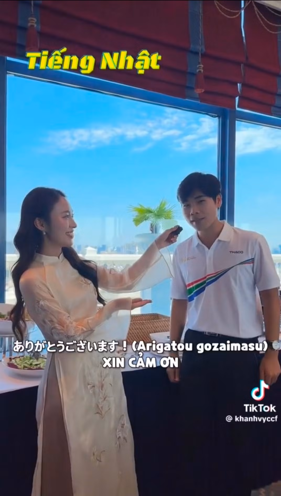 Việt Thành nói tiếng Nhật ấn tượng.