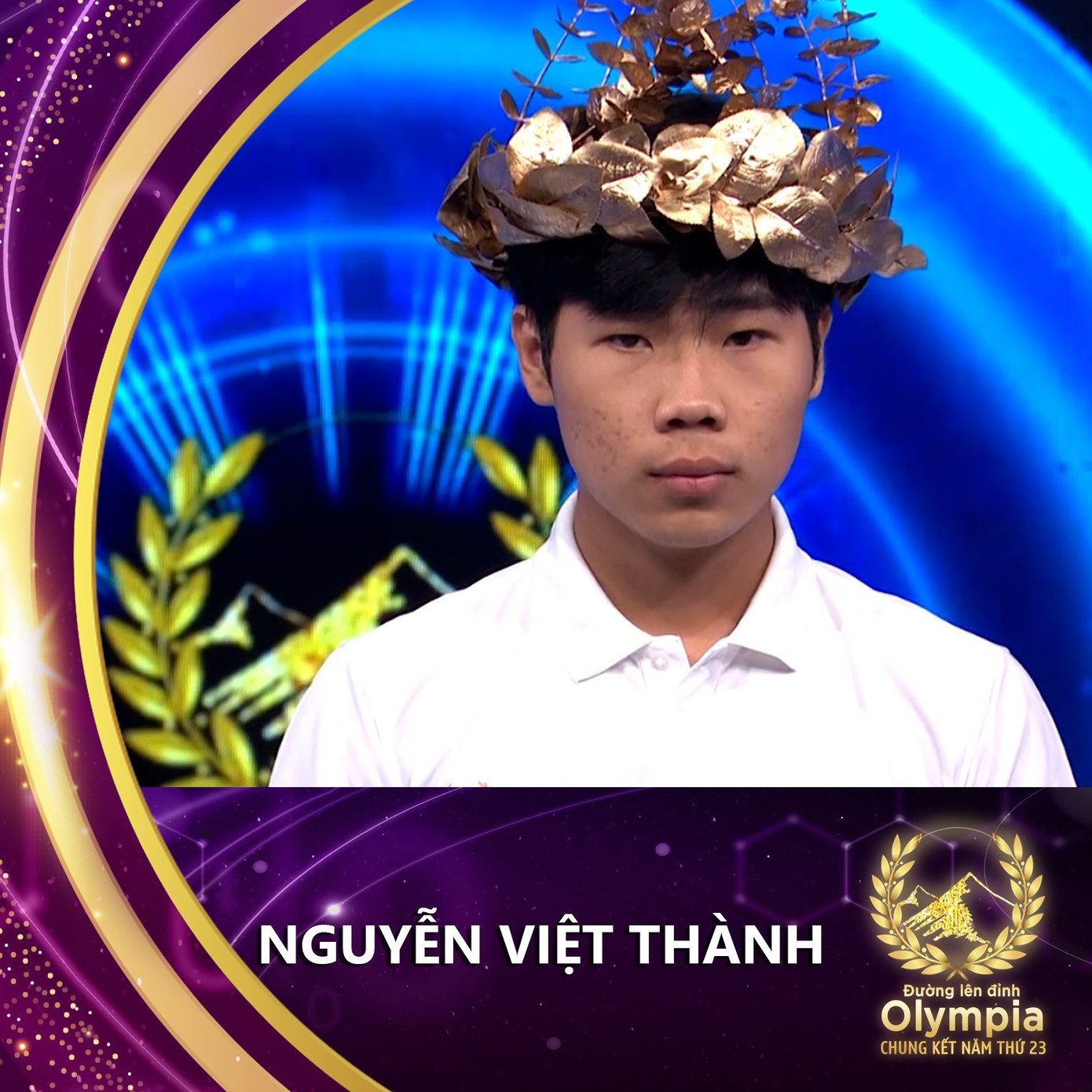 Nguyễn Việt Thành được netizen ưu ái gọi tên "ông hoàng tốc độ". Ảnh: Fanpage Đường Lên Đỉnh Olympia Nguyễn Việt Thành được netizen ưu ái gọi tên "ông hoàng tốc độ". Ảnh: Fanpage Đường Lên Đỉnh Olympia