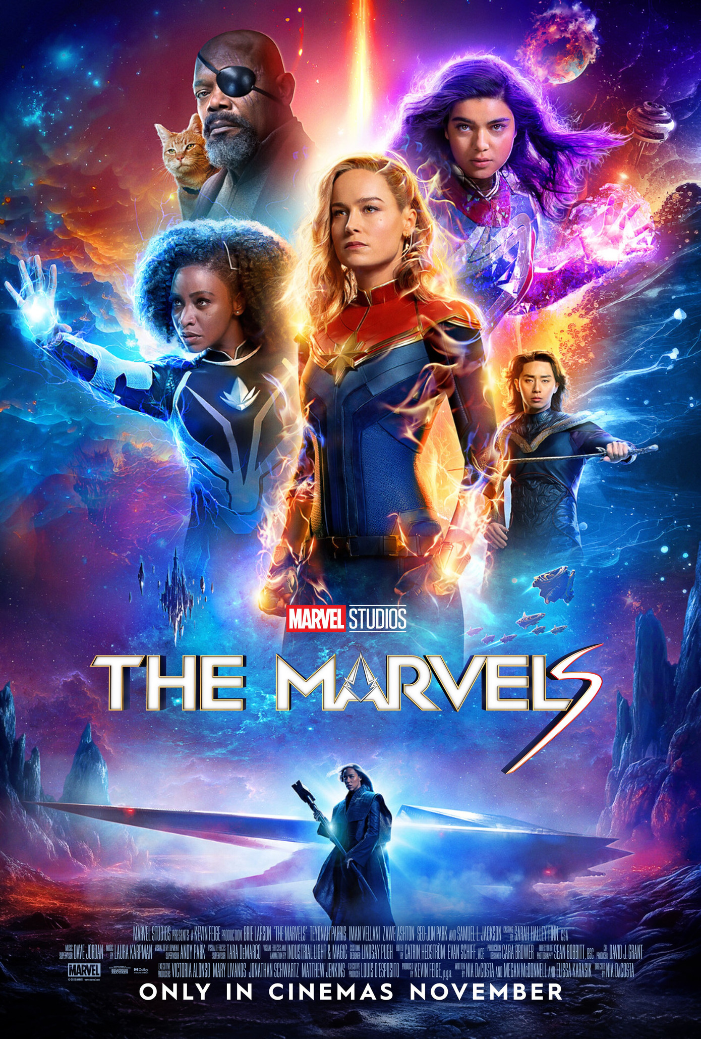 The Marvels có định dạng IMAX và được dự đoán sẽ làm cho suất chiếu Taylor Swift: The Eras Tour ở định dạng này bị hạn chế. The Marvels có định dạng IMAX và được dự đoán sẽ làm cho suất chiếu Taylor Swift: The Eras Tour ở định dạng này bị hạn chế.