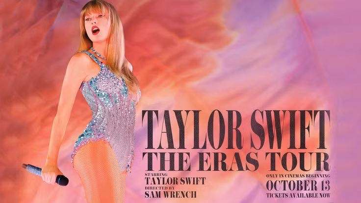 Taylor Swift "đốt cháy" phòng vé với Taylor Swift: The Eras Tour.