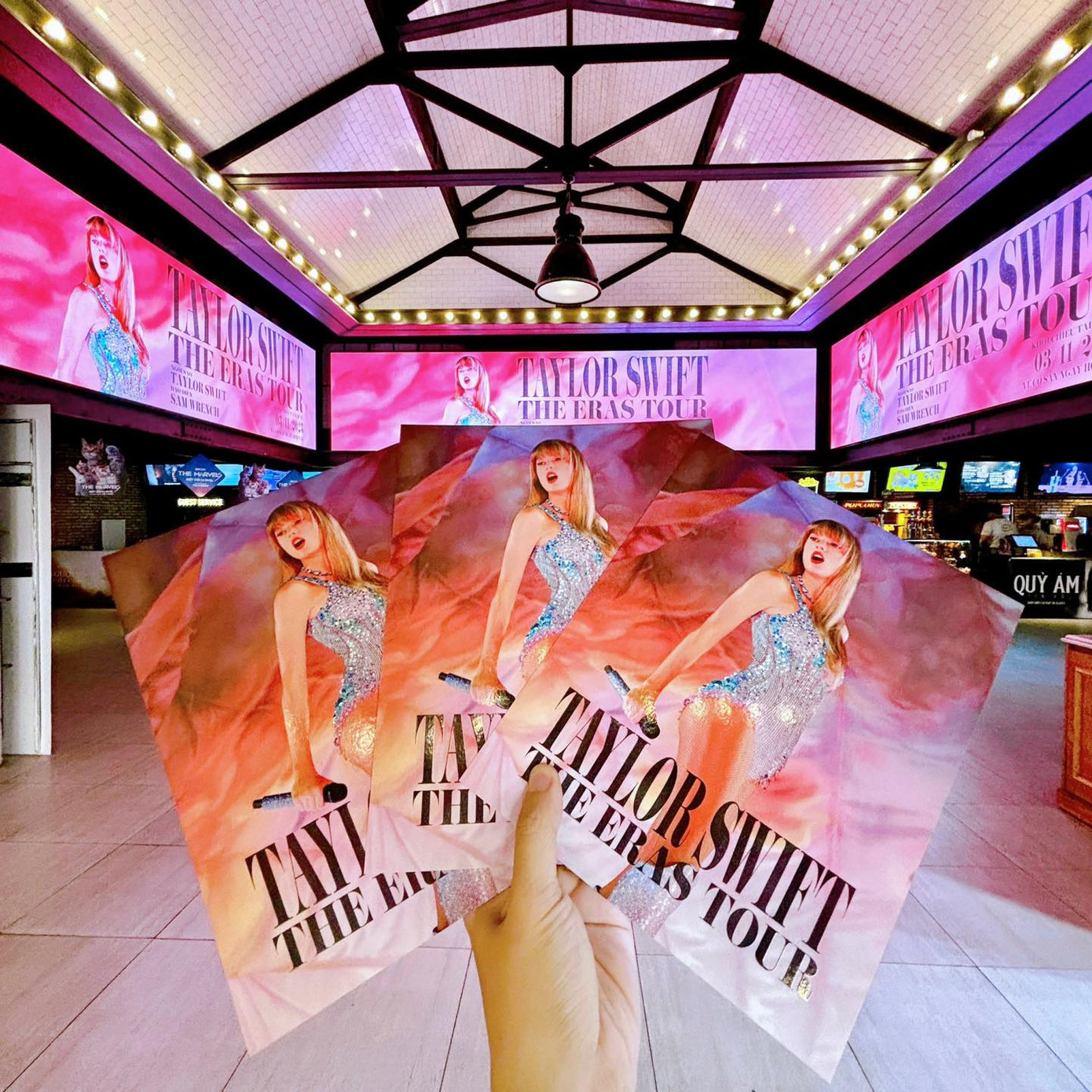 Bộ phim Taylor Swift: The Eras Tour đã chính thức ra rạp Việt Nam vào ngày 3/11.