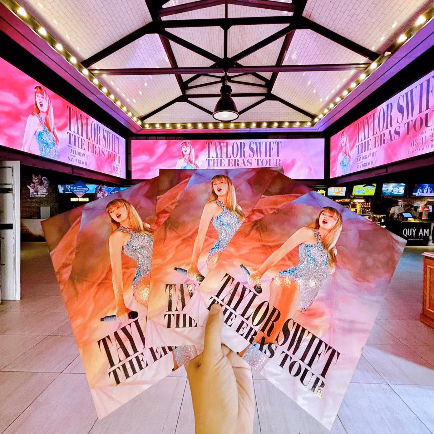 Bộ phim Taylor Swift: The Eras Tour đã chính thức ra rạp Việt Nam vào ngày 3/11.