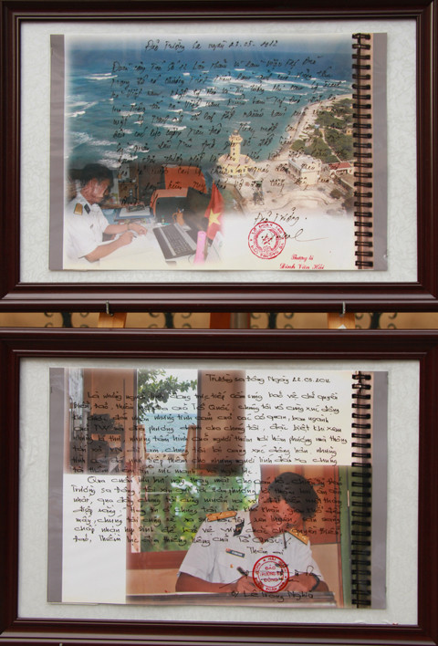 Những bức thư gửi cho Trường Sa và từ Trường Sa gửi đất liền