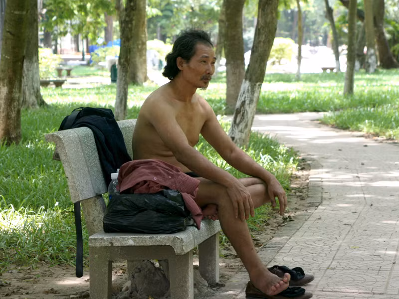 Mệt mỏi vì nắng nóng ảnh 6