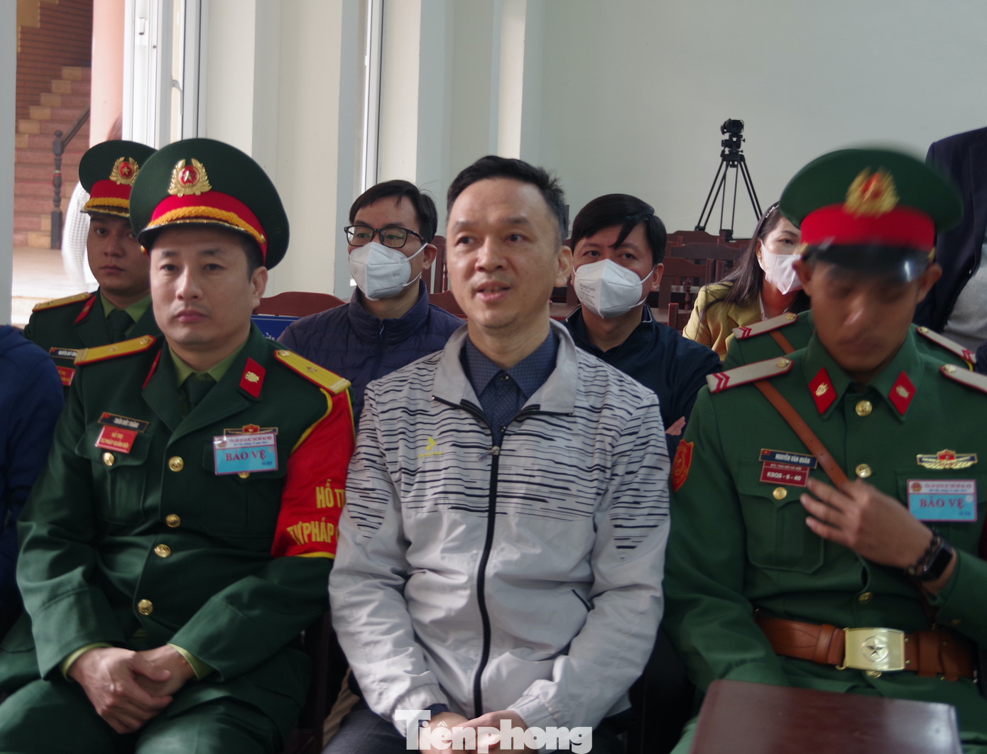 Bị cáo Hồ Anh Sơn tại tòa.