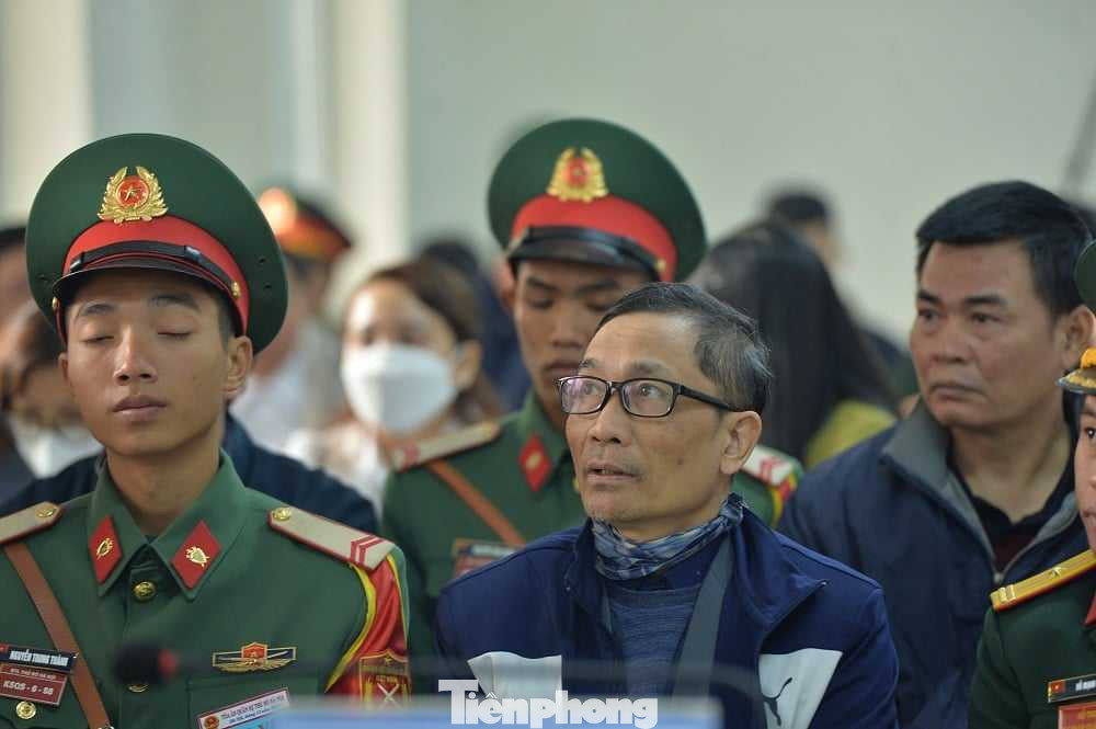 Bị cáo Trịnh Thanh Hùng tại tòa