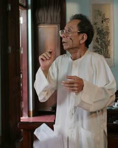 Một vai diễn của nghệ sĩ Văn Hiệp trong phim “Một cụ tổ hiện hình”