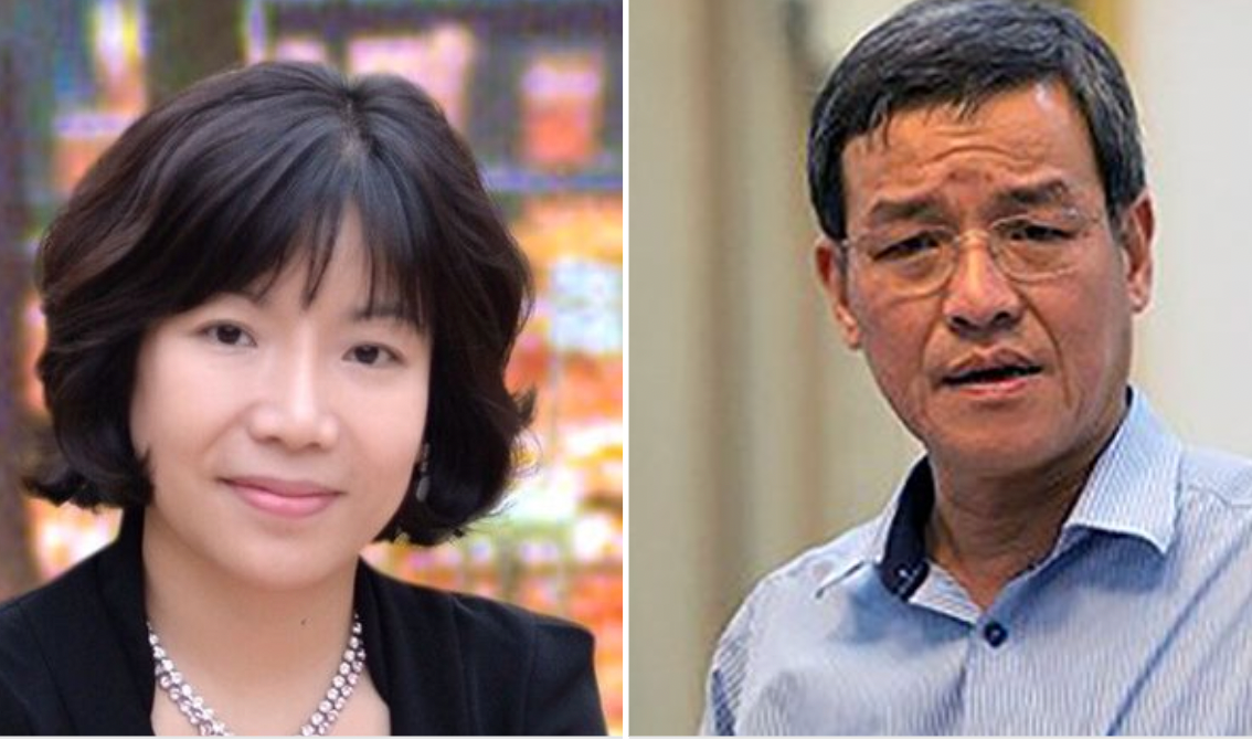 Bị can Nguyễn Thị Thanh Nhàn và bị can Đinh Quốc Thái, cựu Chủ tịch UBND tỉnh Đồng Nai. Bị can Nguyễn Thị Thanh Nhàn và bị can Đinh Quốc Thái, cựu Chủ tịch UBND tỉnh Đồng Nai.