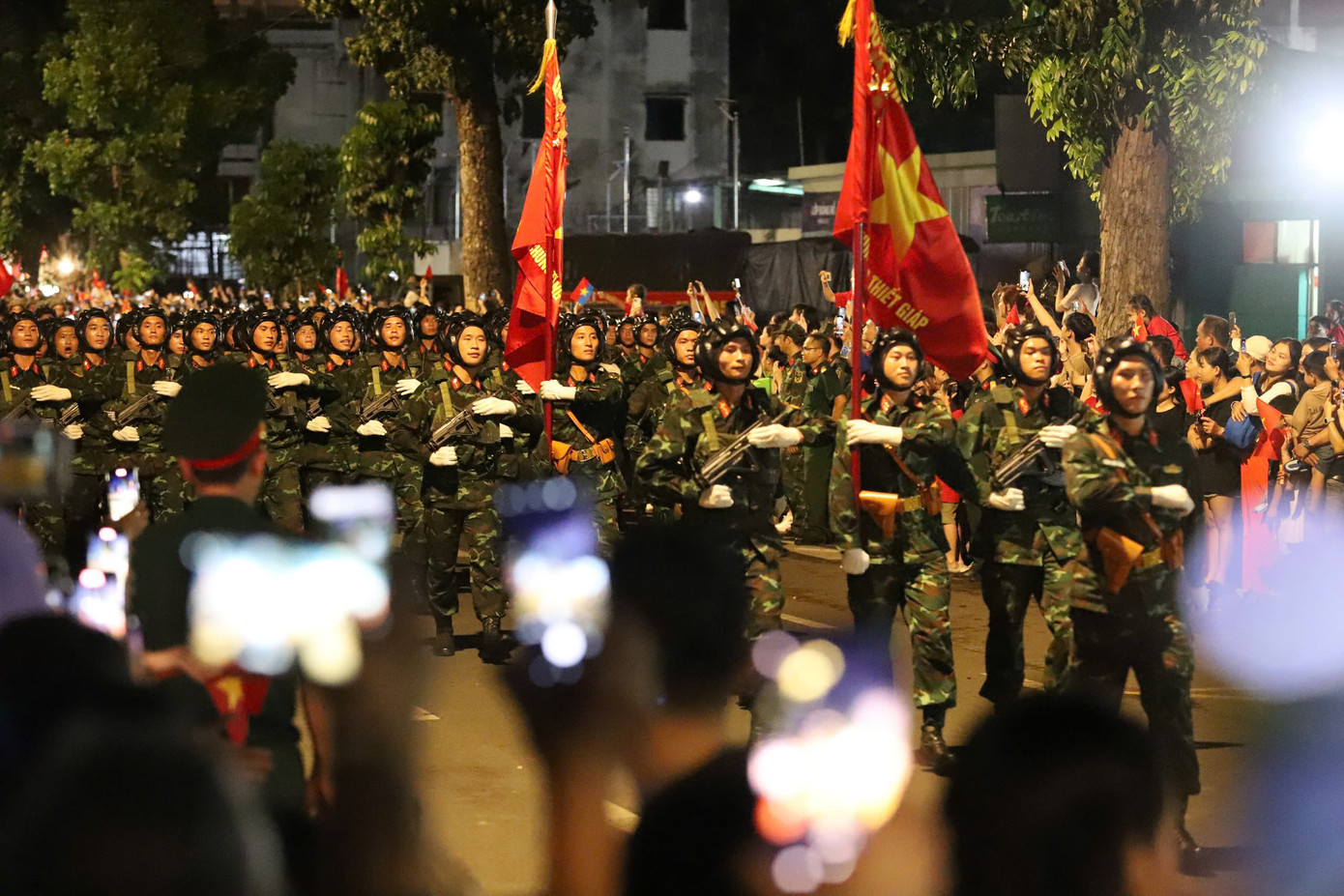 Sơ duyệt diễu binh, diễu hành cấp Nhà nước mừng đại lễ 30/4 ảnh 39 Sơ duyệt diễu binh, diễu hành cấp Nhà nước mừng đại lễ 30/4 ảnh 39