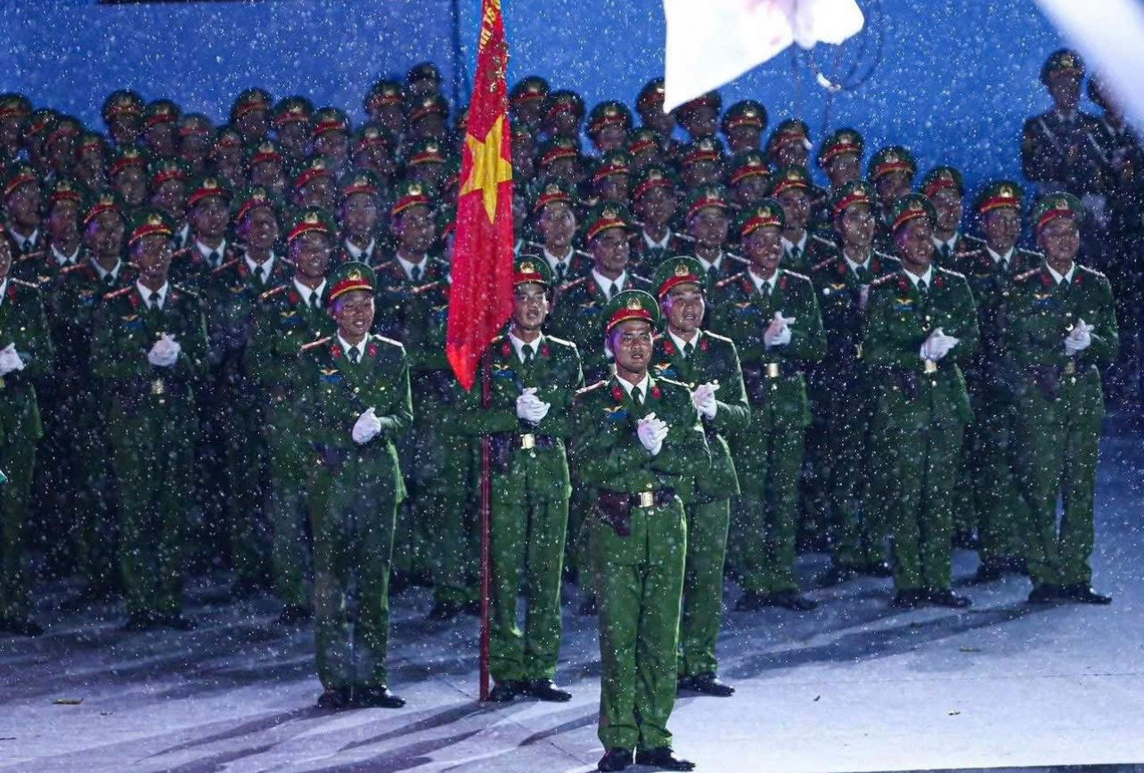 Sơ duyệt diễu binh, diễu hành cấp Nhà nước mừng đại lễ 30/4 ảnh 27 Sơ duyệt diễu binh, diễu hành cấp Nhà nước mừng đại lễ 30/4 ảnh 27