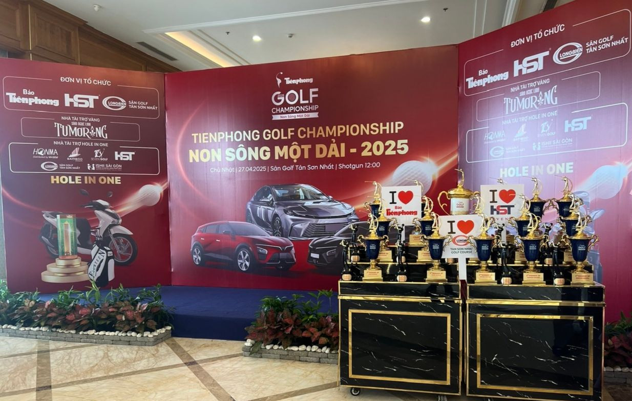 Golfer Tăng Thành Trung vô địch Tiền Phong Golf Championship - Non sông một dải ảnh 2