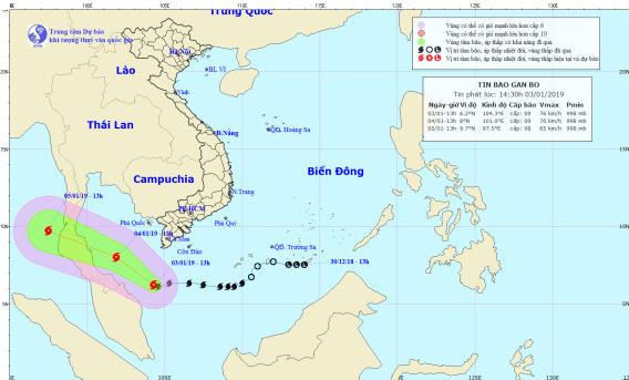 Bão số 1 áp sát Cà Mau, cảnh báo lốc xoáy ở Nam Bộ ảnh 1