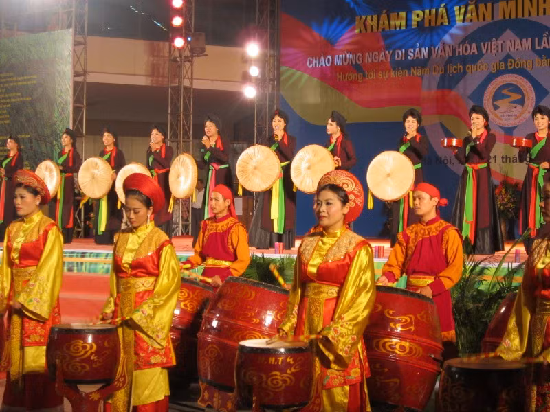 Tiết mục dân ca quan họ Bắc Ninh