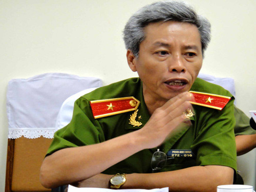 Thiếu tướng Phan Anh Minh - Ảnh: Đàm Huy