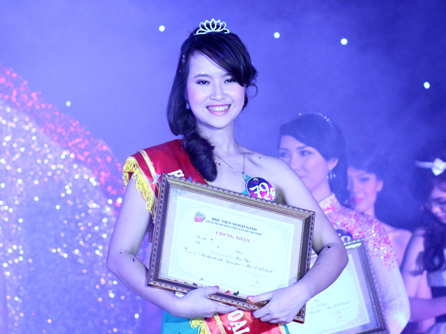 Niềm vui khi trở thành Hoa khôi