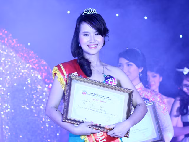 Niềm vui khi trở thành Hoa khôi