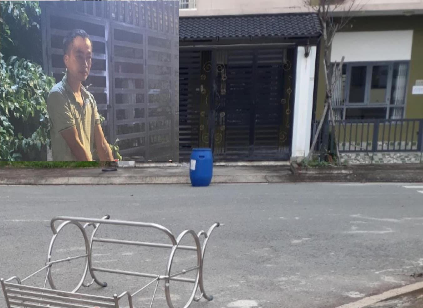 Đối tượng Bùi Văn Đông (hình nhỏ) và hiện trường, tang vật gây án (ảnh lớn) Đối tượng Bùi Văn Đông (hình nhỏ) và hiện trường, tang vật gây án (ảnh lớn)