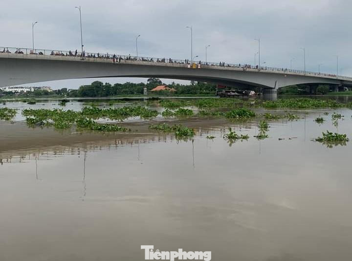 Hiện trường nơi người phụ nữ nhảy xuống sông